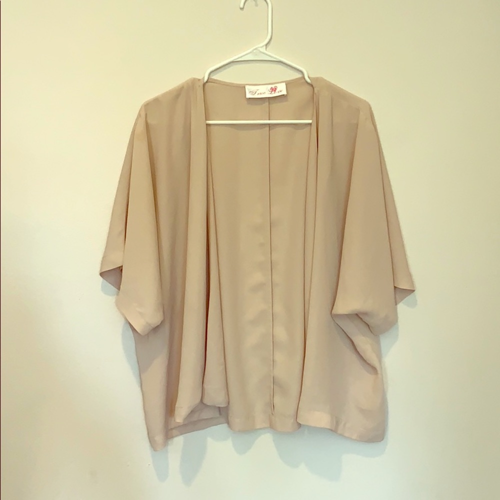 Sheer Blush Cardigan